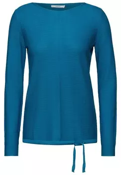Тонкий вязаный свитер CECIL Sweater, синий