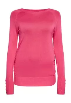 Тонкий вязаный свитер faina Sweater, цвет raspberry