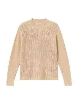 Тонкий вязаный свитер Lola Casademunt Sweater, белый