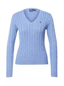 Тонкий вязаный свитер Polo Ralph Lauren Sweater KIMBERLY, синий