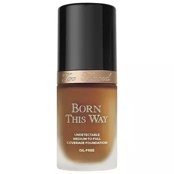 Too Faced Born This Way Жидкая тональная основа с натуральным финишем и стойким эффектом, цвет Chai