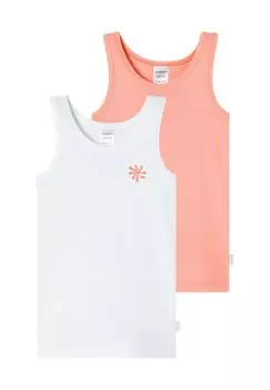 Топ 2 PACK Schiesser, оранжевый