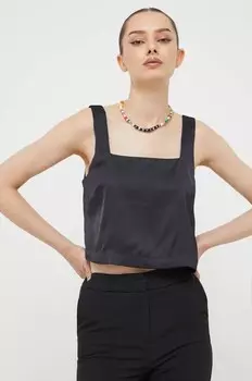 Топ Abercrombie & Fitch, черный