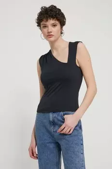 Топ Abercrombie & Fitch, черный