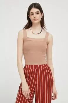 Топ Abercrombie & Fitch, коричневый