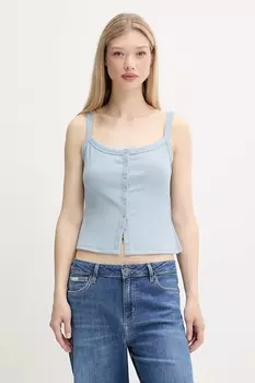 Топ Abercrombie & Fitch, синий