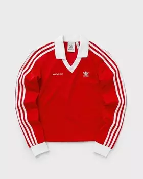 Топ Adidas X Sporty & Rich Soccer Jersey, цвет white/collegred