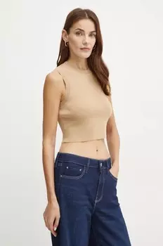 Топ АЛЕКСИЯ Guess, бежевый