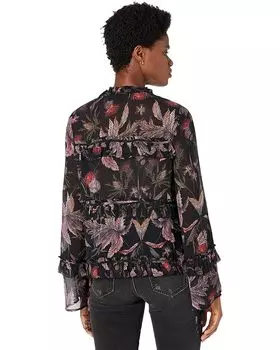 Топ AllSaints Calla Harris Top, черный