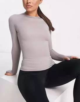 Топ ASOS Icon с длинными рукавами узкого кроя