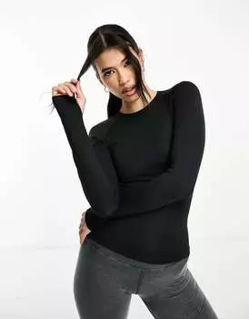 Топ ASOS Icon с длинными рукавами узкого кроя