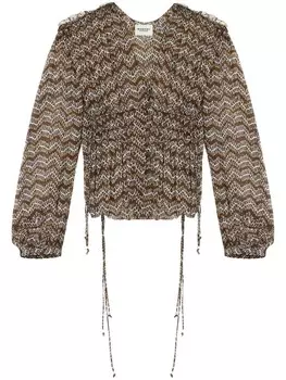 Топ Axeline MARANT TOILE, черный