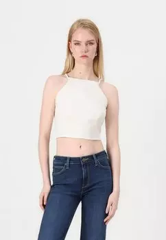 Топ BACKLESS HALTER Lee, бежевый