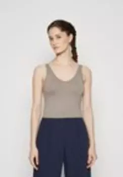 Топ BARE FLAT SEAMLESS VOOP Hollister Co., серый