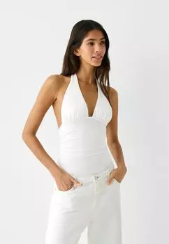 Топ Bershka, белый