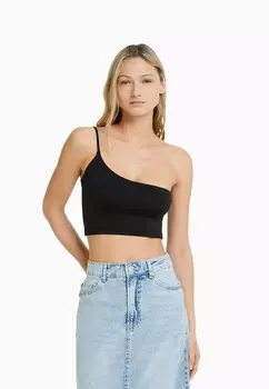 Топ Bershka, черный