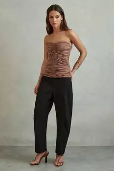 Топ без бретелек с рюшами и рюшами типа «марина» Reiss, мультиколор