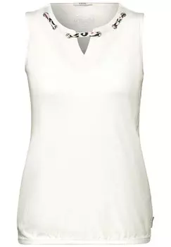 Топ без рукавов CECIL Top, белый