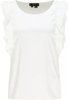 Топ без рукавов faina Top, белый