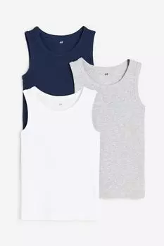 Топ без рукавов из трех частей H&M