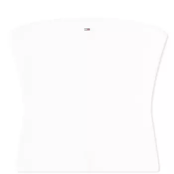 Топ без рукавов Tommy Jeans Baby Essential, белый