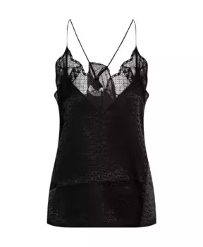Топ без рукавов Zadig & Voltaire, черный