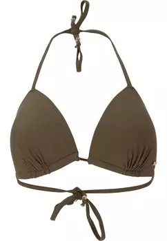 Топ бикини Athlecia AQUMIEE, коричневый
