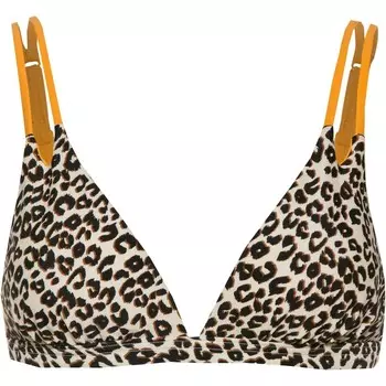 Топ бикини BUFFALO Triangle Bikini Top Kitty, коричневый