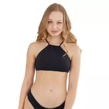 Топ бикини Fundango Hogg High Neck, черный
