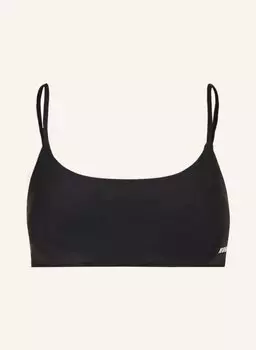 Топ бикини HUGO Bralette PURE, черный
