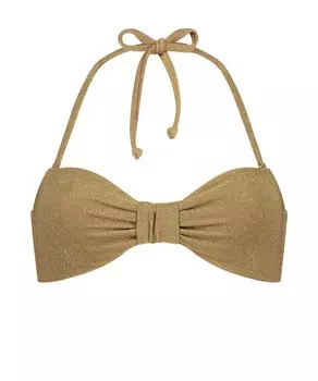 Топ бикини Hunkemller Bandeau Bikini Top, цвет Honey
