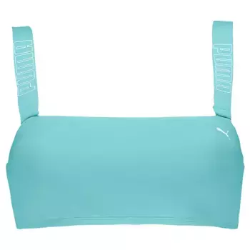 Топ бикини Puma Bandeau, зеленый