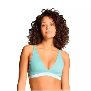 Топ бикини Puma Padded Triangle, зеленый