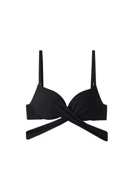 Топ бикини пуш-ап Calzedonia, черный