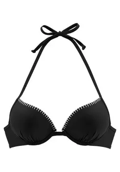 Топ бикини пуш-ап Sunseeker Dainty, черный