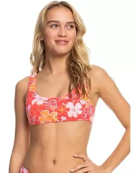 Топ бикини Roxy Meadow Flowers Bralette, цвет Bittersweet Meadow Flowers