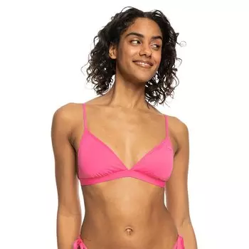 Топ бикини Roxy Side Beach Classics Fixed Triangle, розовый