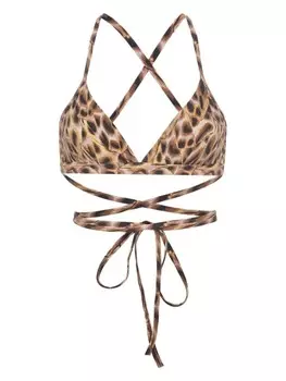 Топ бикини Solange ISABEL MARANT, коричневый