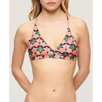 Топ бикини Superdry Cross BackTriangle, Разноцветный
