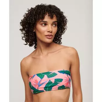 Топ бикини Superdry Tropical Bandeau, Разноцветный