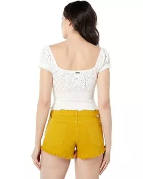 Топ Billabong Spring Air Short Sleeve Top, цвет Salt Crystal