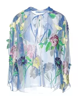 Топ Blumarine, лазурный