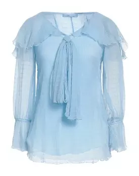 Топ Blumarine, небесно-голубой