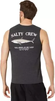 Топ Bruce Sleeveless Tee Salty Crew, цвет Dark Grey Heather