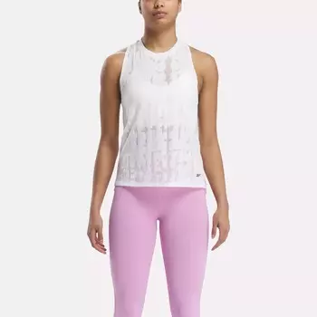 Топ Burnout Reebok, белый
