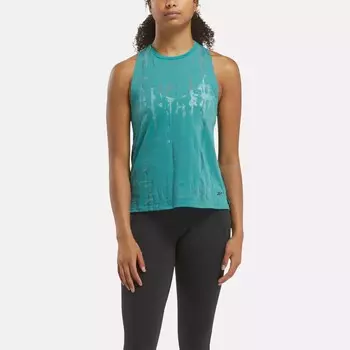 Топ Burnout Reebok, бирюзовый