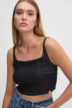 Топ Calvin Klein Jeans, черный