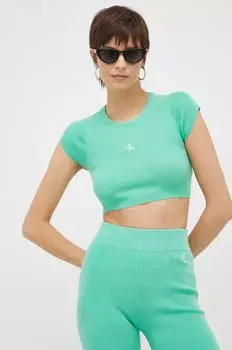 Топ Calvin Klein Jeans, зеленый