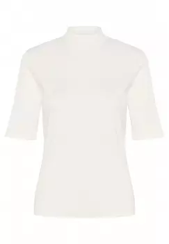 Топ CARLA TURTLENECK Kaffe, кремовый