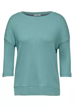 Топ CECIL Shirt, темно-зеленый